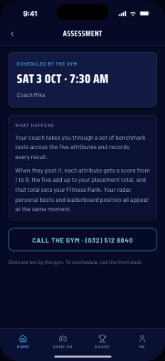 Assessment detail